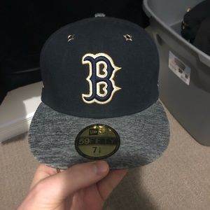 2016 all star Boston red socks David Ortiz hat( embroidered autograph)